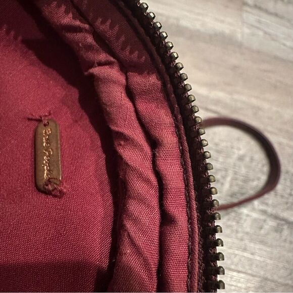 FREE PEOPE Tambourine Roundy Bag Crossbody Full Zip Boho Festival Faux Leather - Picture 6 of 10